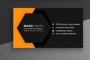 Portfolio for I will make attractive  business card